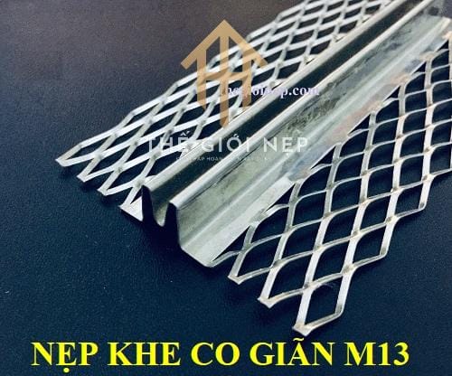 Nẹp Co Giãn Khe Nhiệt - Khe Lún M13mm Inox 304