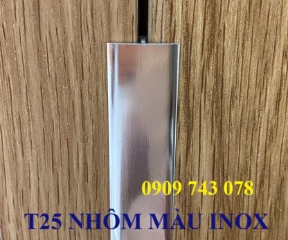 Alternative view of Nẹp T25 Nhôm Màu Inox