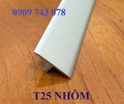 Nẹp T25 Nhôm Màu Nhôm