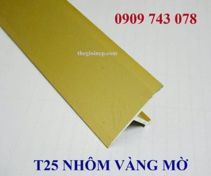 Alternative view of Nẹp T25 Nhôm Vàng Mờ