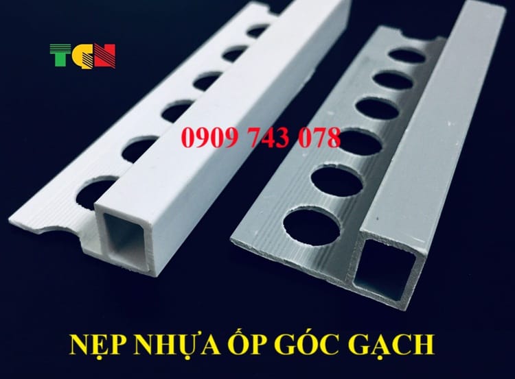 Nẹp Nhựa Góc Vuông ốp gạch