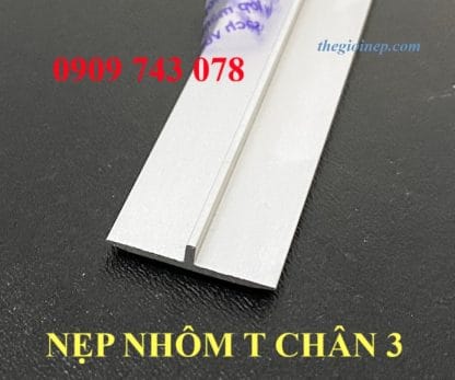 Alternative view of Nẹp Nhôm T20x3mm Màu Nhôm