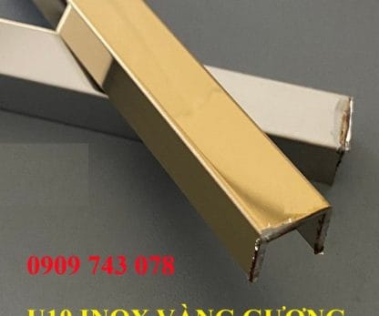 Alternative view of Nẹp U10 Inox Vàng Gương CB