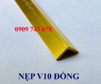 Nẹp Đồng V10 Trơn