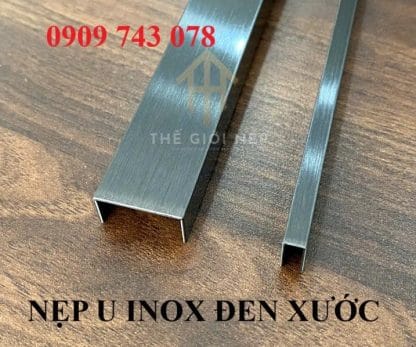 Alternative view of Nẹp U5 Inox Đen Xước