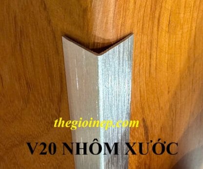 Nẹp V20 Nhôm Xước