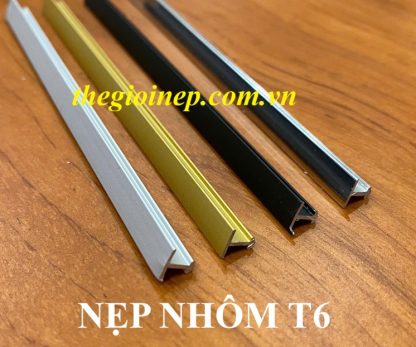 Nẹp T6 Nhôm Vàng Mờ - Ảnh 2
